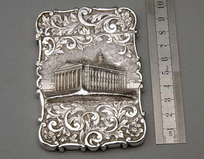 Castle-top Card Case - Royal Exchange - Nathaniel Mills